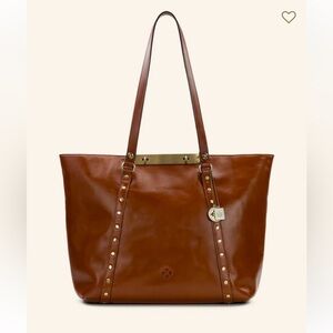 Patricia Nash 100% Full‎ Grain Leather Benvenuto Tote